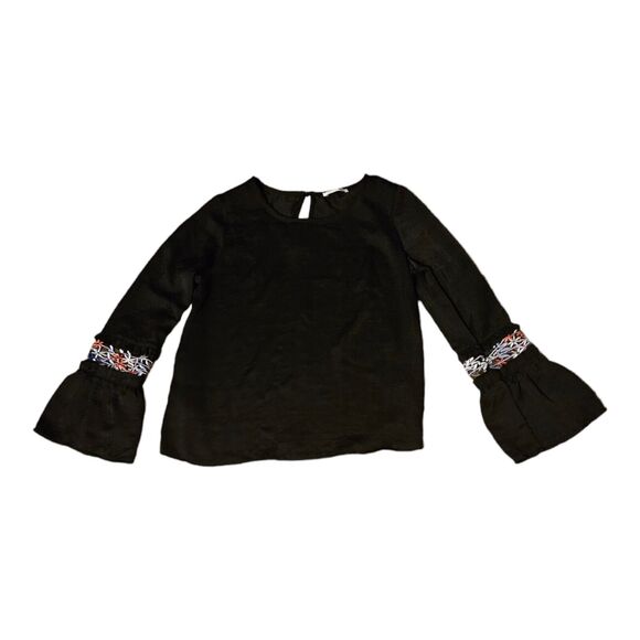 Luna Project XSP Long Sleeve Black Blouse - Picture 5 of 8